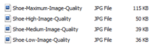 Image-Quality-File-Sizes