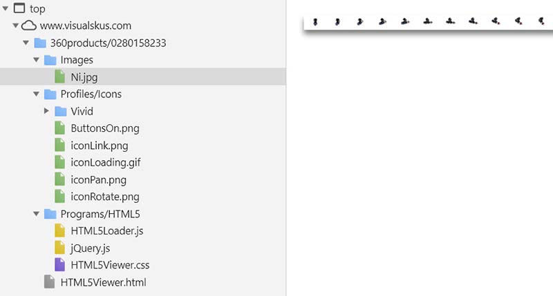 360 image folder structure